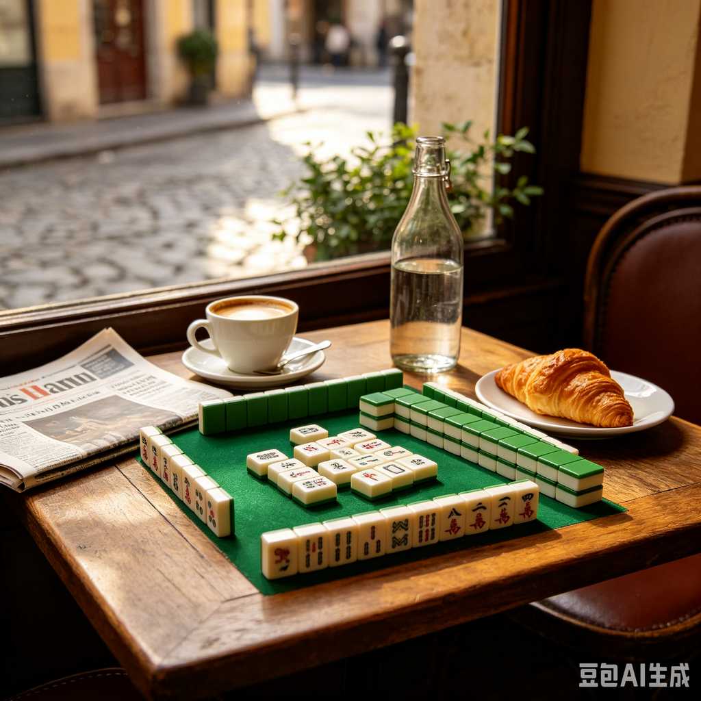 mahjong set with storage case